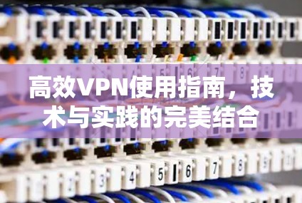 高效VPN使用指南,技术与实践的完美结合 高效VPN使用指南,技术与实践的完美结合