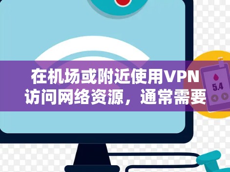 在机场或附近使用VPN访问网络资源，通常需要满足以下条件