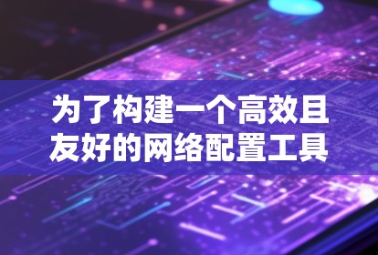 为了构建一个高效且友好的网络配置工具箱，以下是一个分步骤的指南