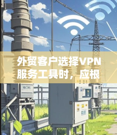 外贸客户选择VPN服务工具时，应根据其具体需求和适用场景进行评估。以下是一些综合考虑的因素和推荐工具