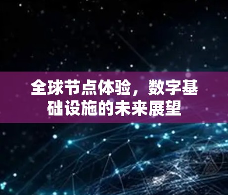 全球节点体验,数字基础设施的未来展望 全球节点体验,数字基础设施的未来展望