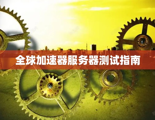 全球加速器服务器测试指南