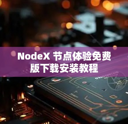 NodeX 节点体验免费版下载安装教程